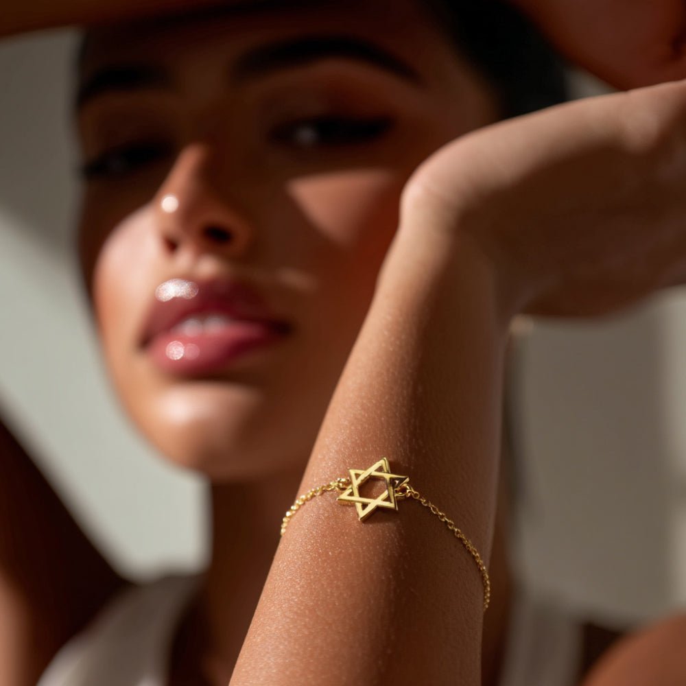 Petite Star of David Necklace - Shop Israel