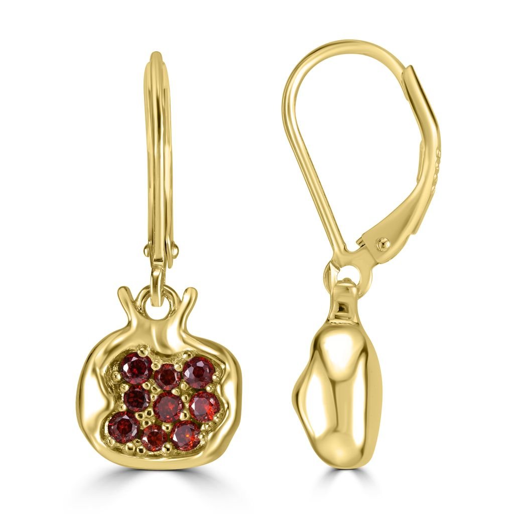 Pomegranate Earrings - Shop Israel