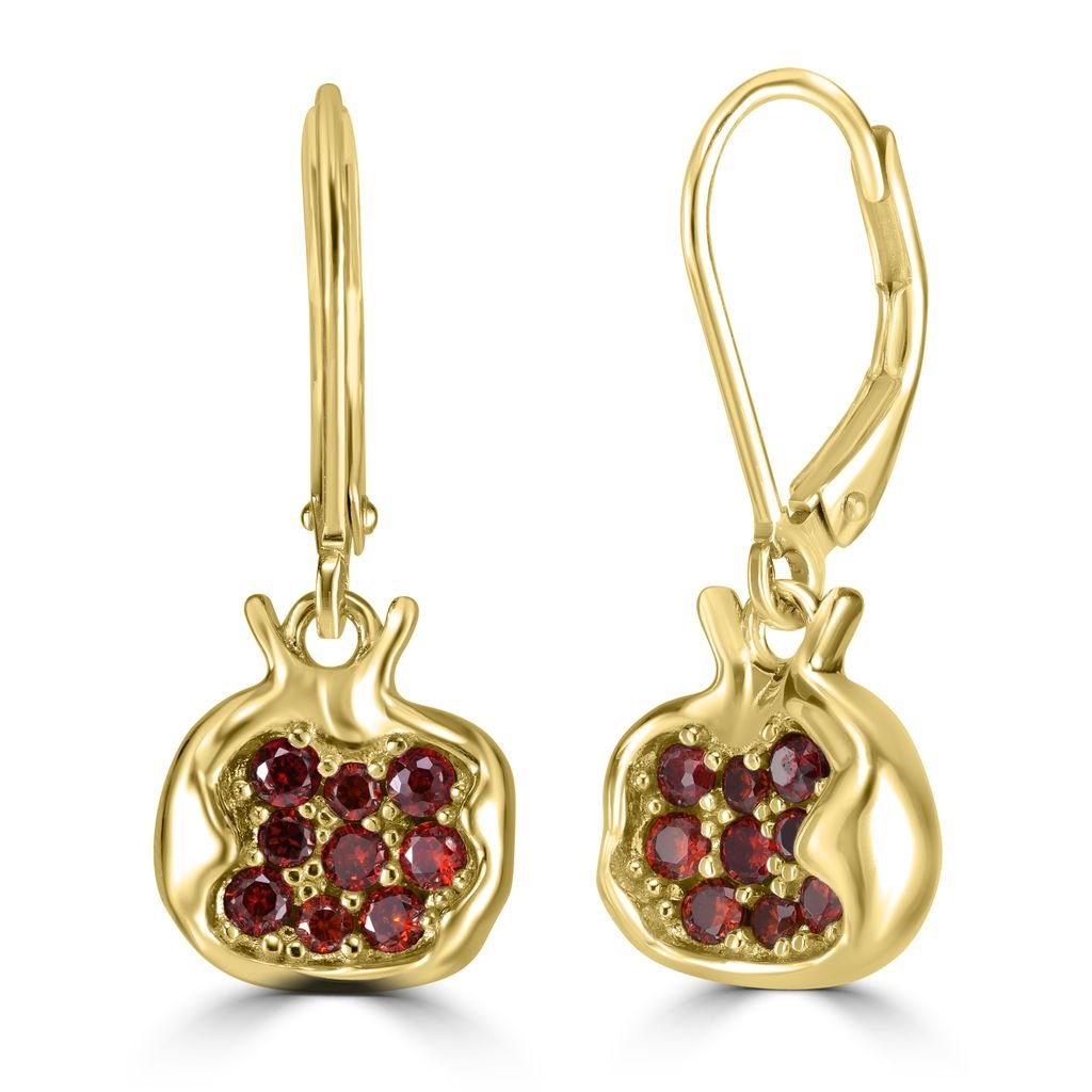 Pomegranate Earrings - Shop Israel