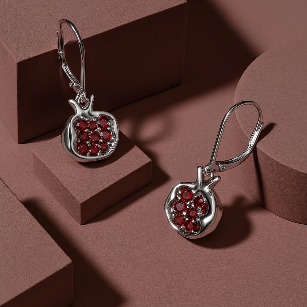 Pomegranate Earrings - Shop Israel