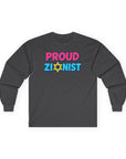 Proud Zionist Long Sleeve T-Shirt - Shop Israel
