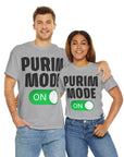 "Purim Mode On" T-Shirt - Shop Israel