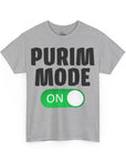 "Purim Mode On" T-Shirt - Shop Israel