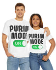 "Purim Mode On" T-Shirt - Shop Israel