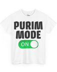 "Purim Mode On" T-Shirt - Shop Israel