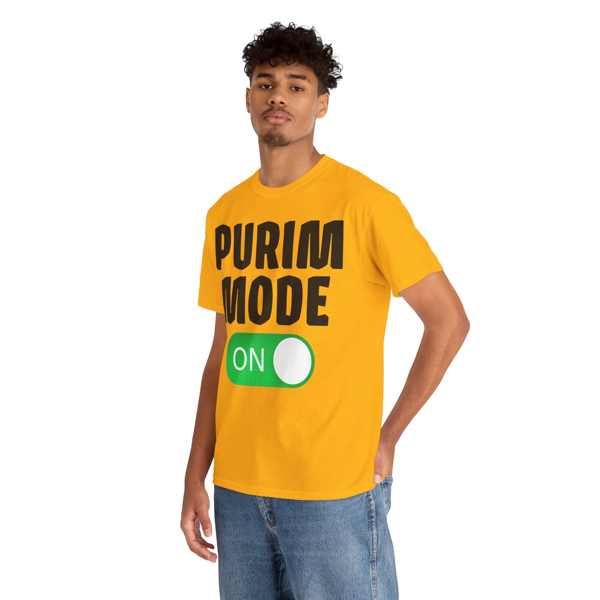 &quot;Purim Mode On&quot; T-Shirt - Shop Israel