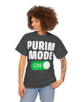 "Purim Mode On" T-Shirt - Shop Israel