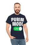 "Purim Mode On" T-Shirt - Shop Israel