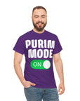 "Purim Mode On" T-Shirt - Shop Israel