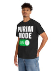 "Purim Mode On" T-Shirt - Shop Israel