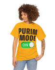 "Purim Mode On" T-Shirt - Shop Israel