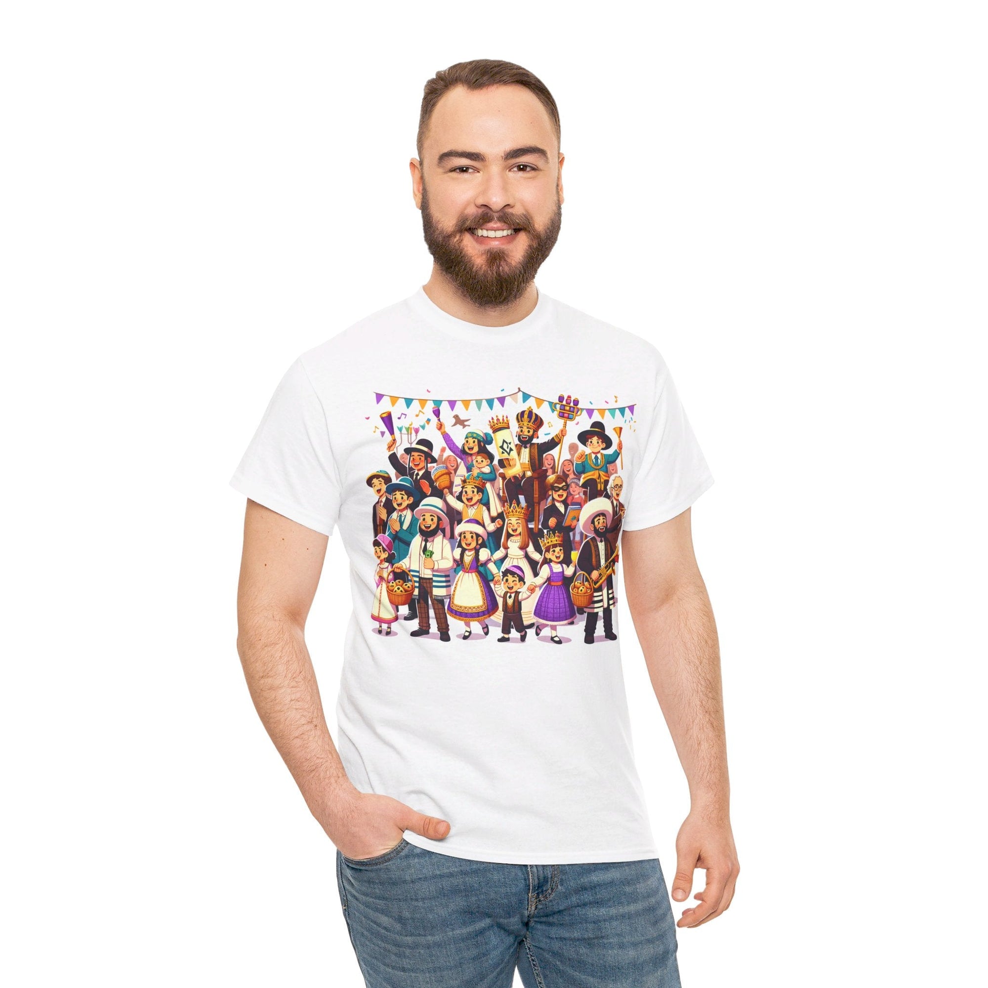 Purim Party T - Shirt - Shop Israel