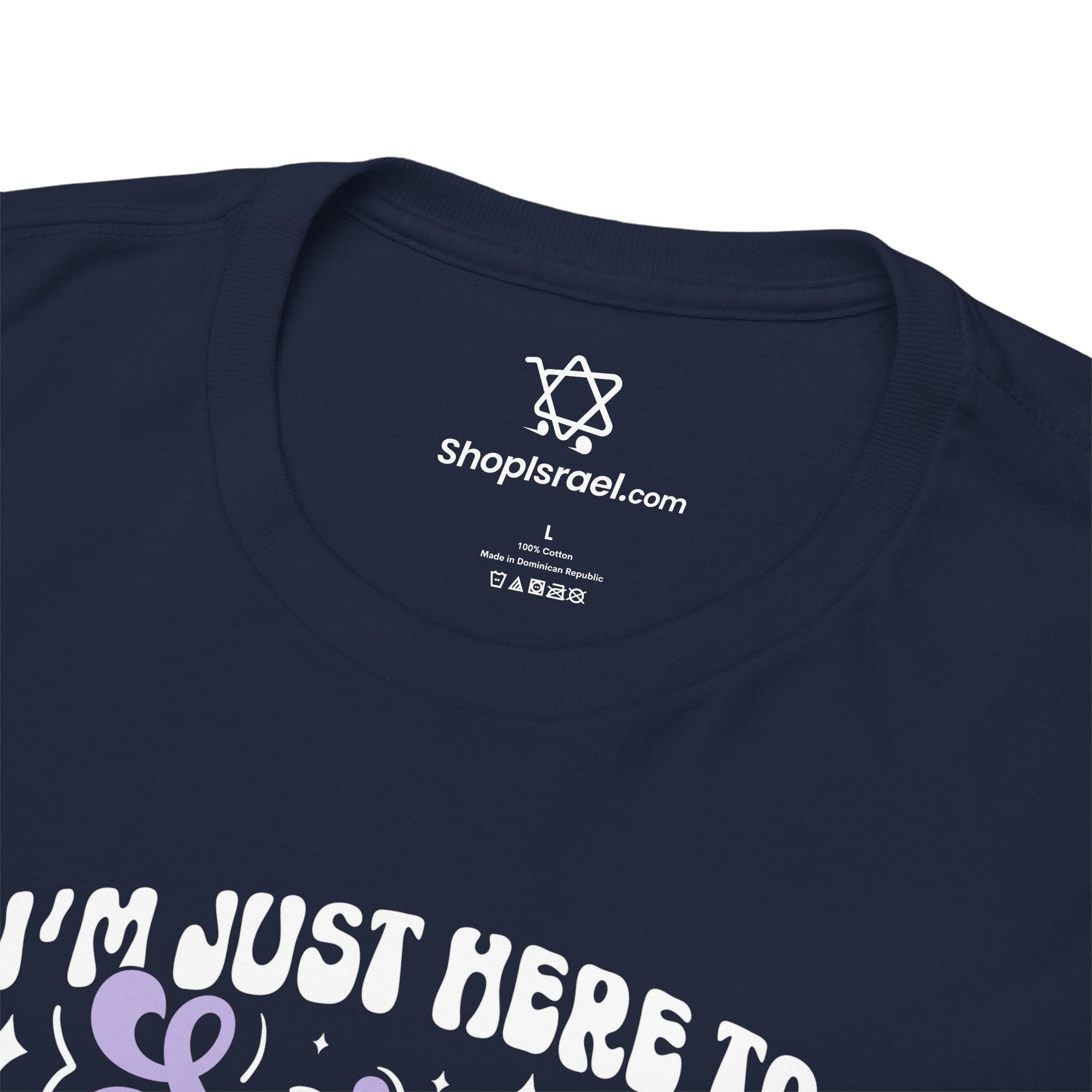 Purim Spin Groggers Sip Wine T-Shirt - Shop Israel