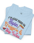 Purim Spin Groggers Sip Wine T-Shirt - Shop Israel