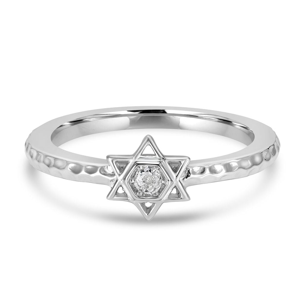 Radiant Star of David Ring - Shop Israel