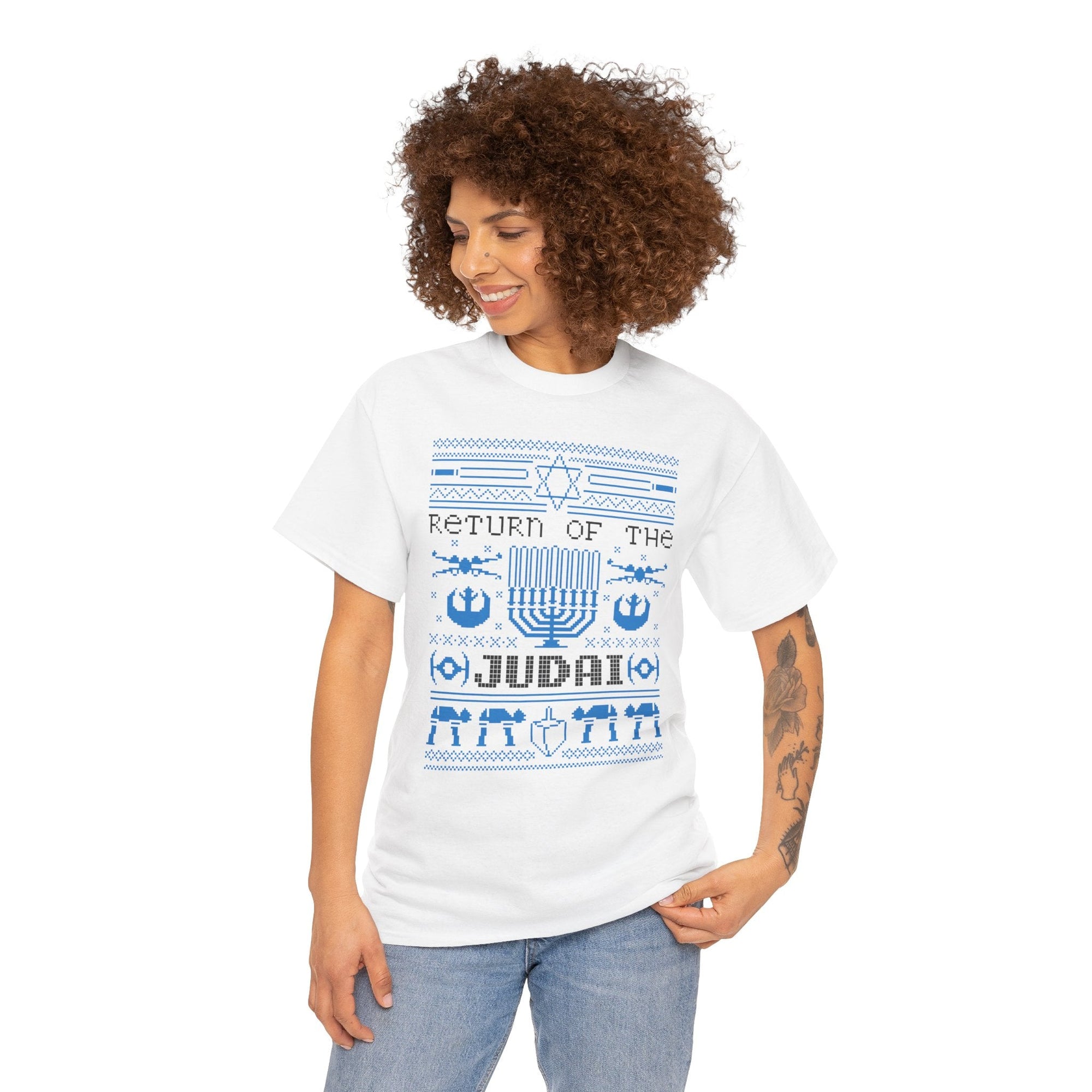 Return of the Judai Hannukah T-Shirt - Shop Israel