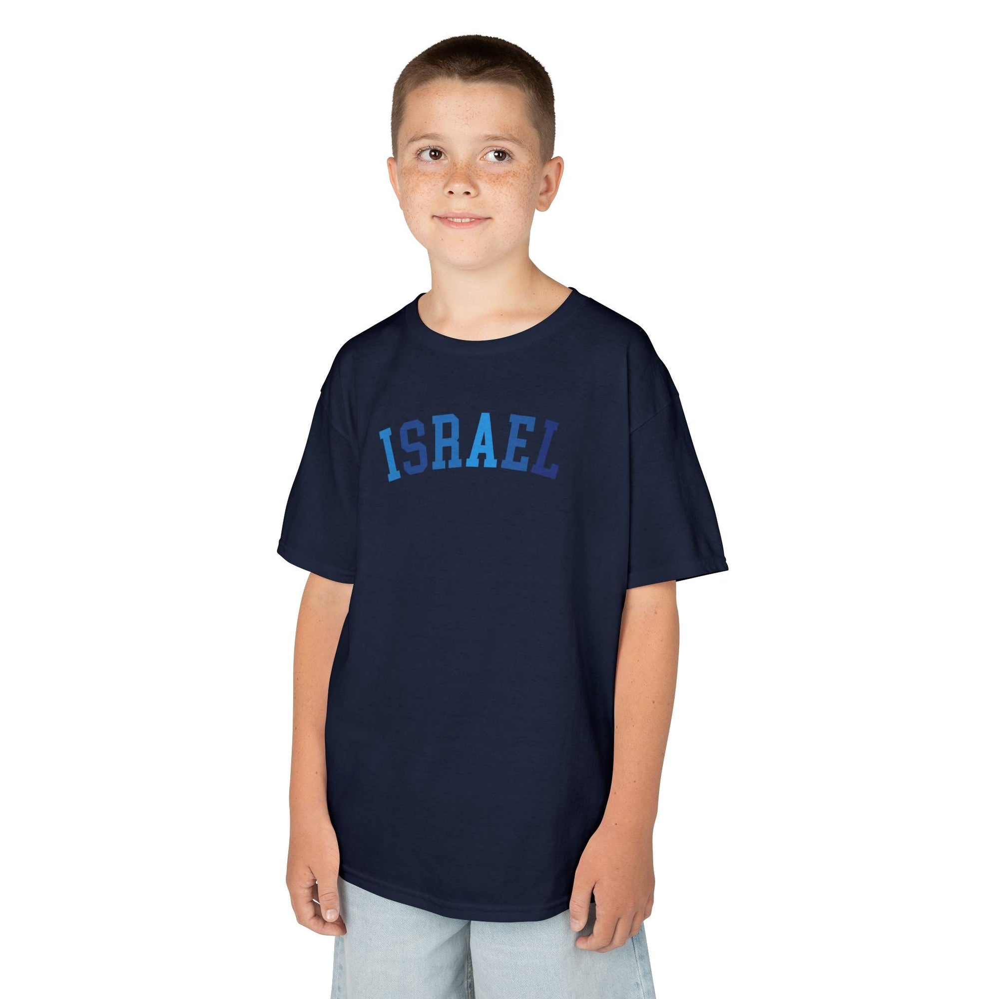 Shades of Blue Israel Kids T-Shirt - Shop Israel
