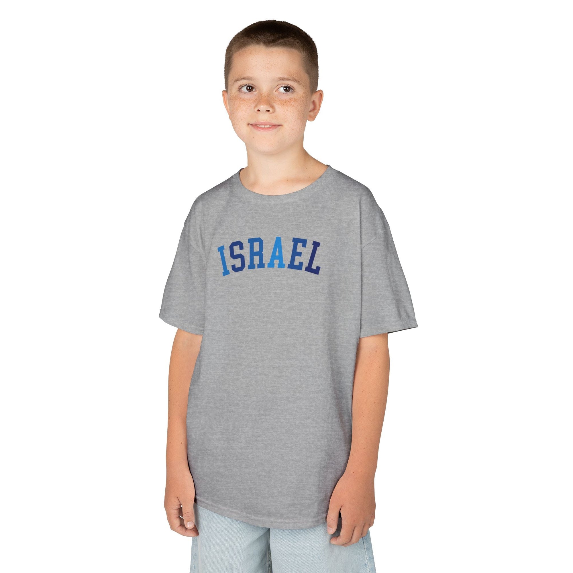 Shades of Blue Israel Kids T-Shirt - Shop Israel