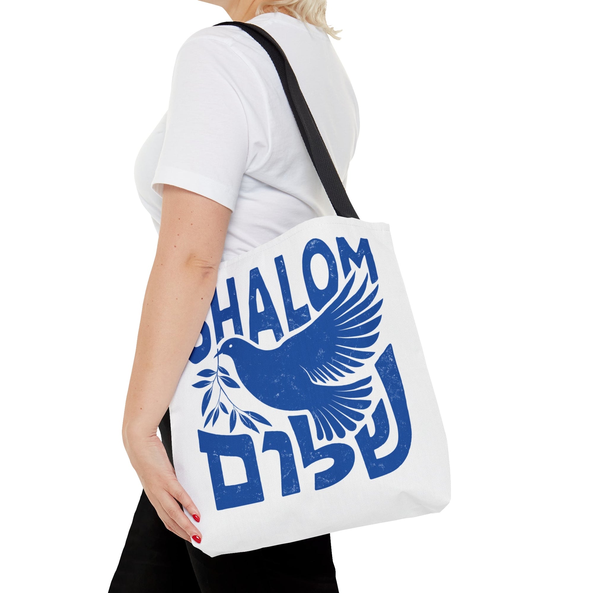 Shalom Dove Tote Bag - Shop Israel