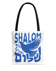 Shalom Dove Tote Bag - Shop Israel