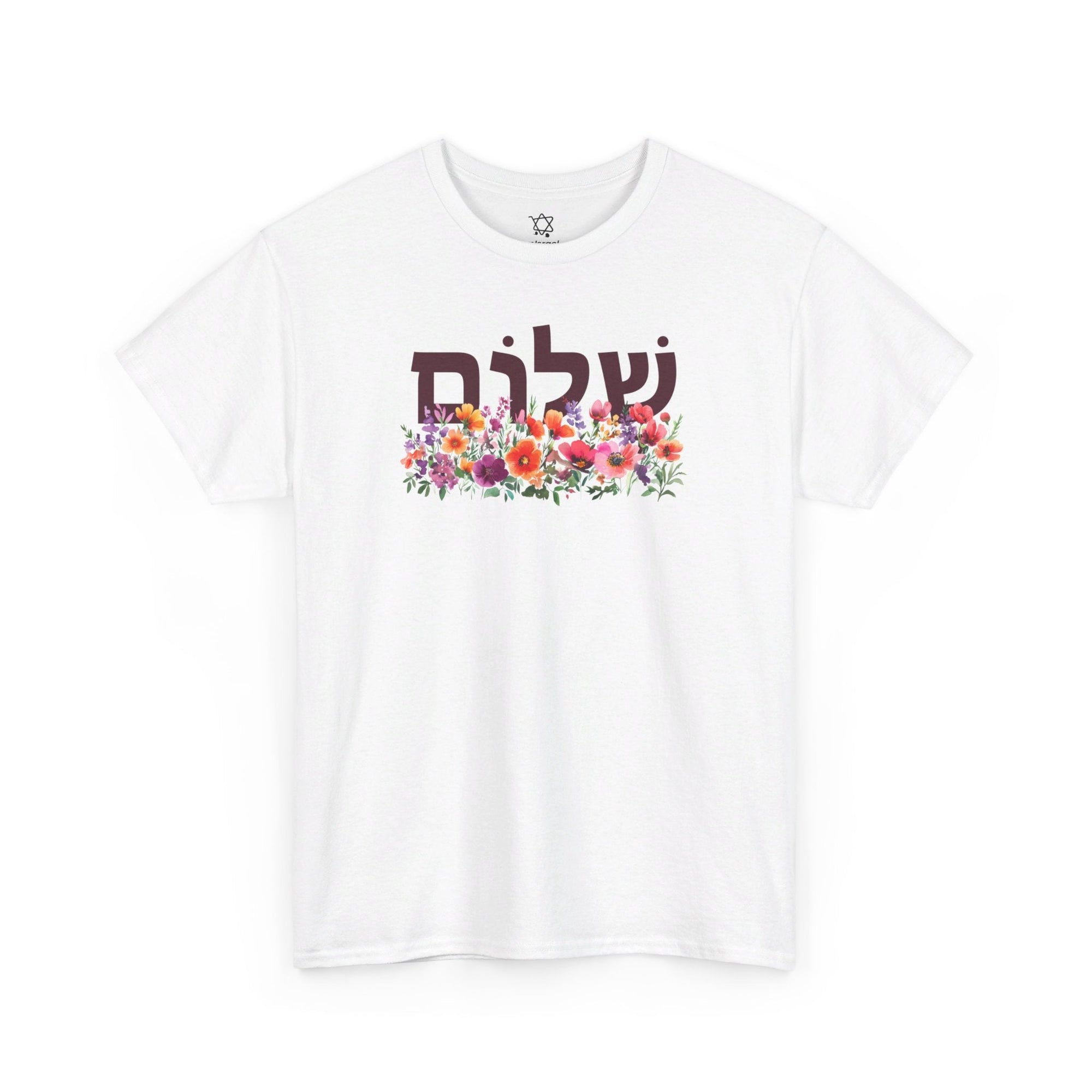 Shalom Flowers T-Shirt - Shop Israel