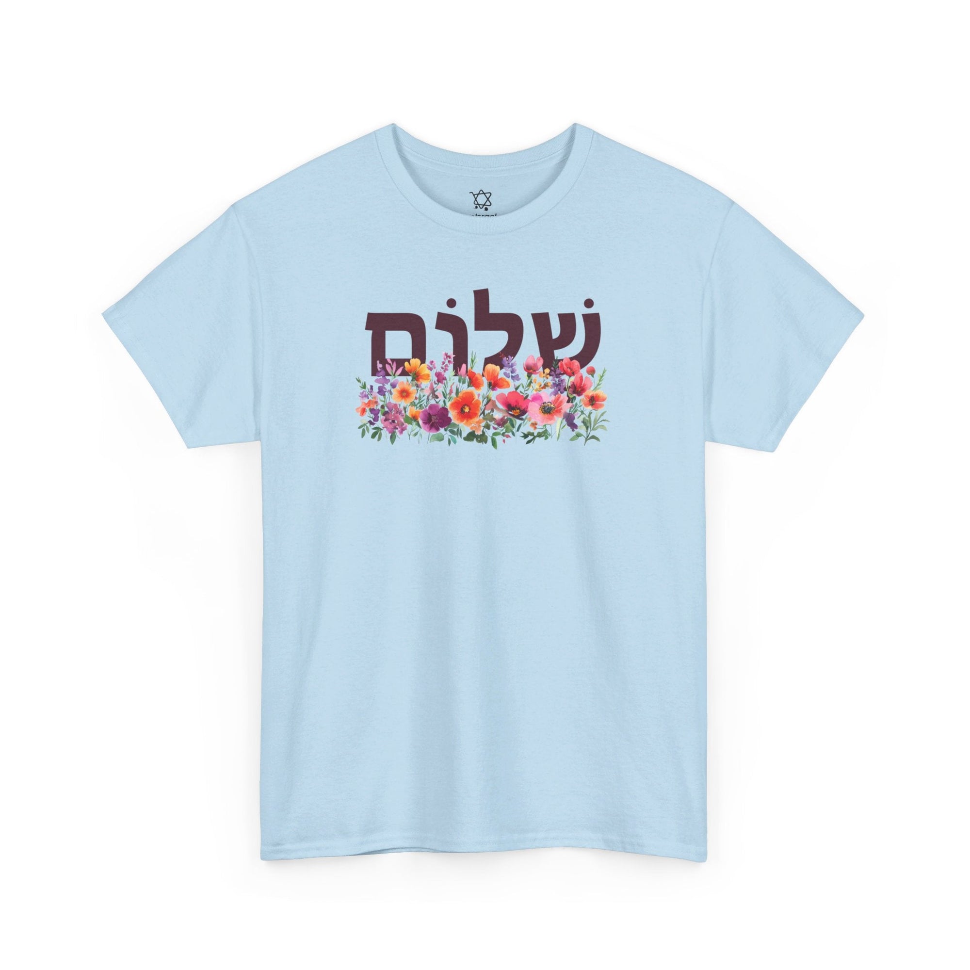 Shalom Flowers T-Shirt - Shop Israel