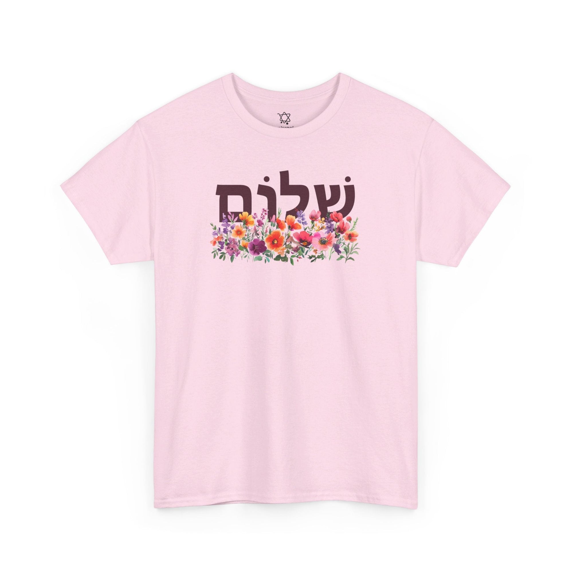 Shalom Flowers T-Shirt - Shop Israel