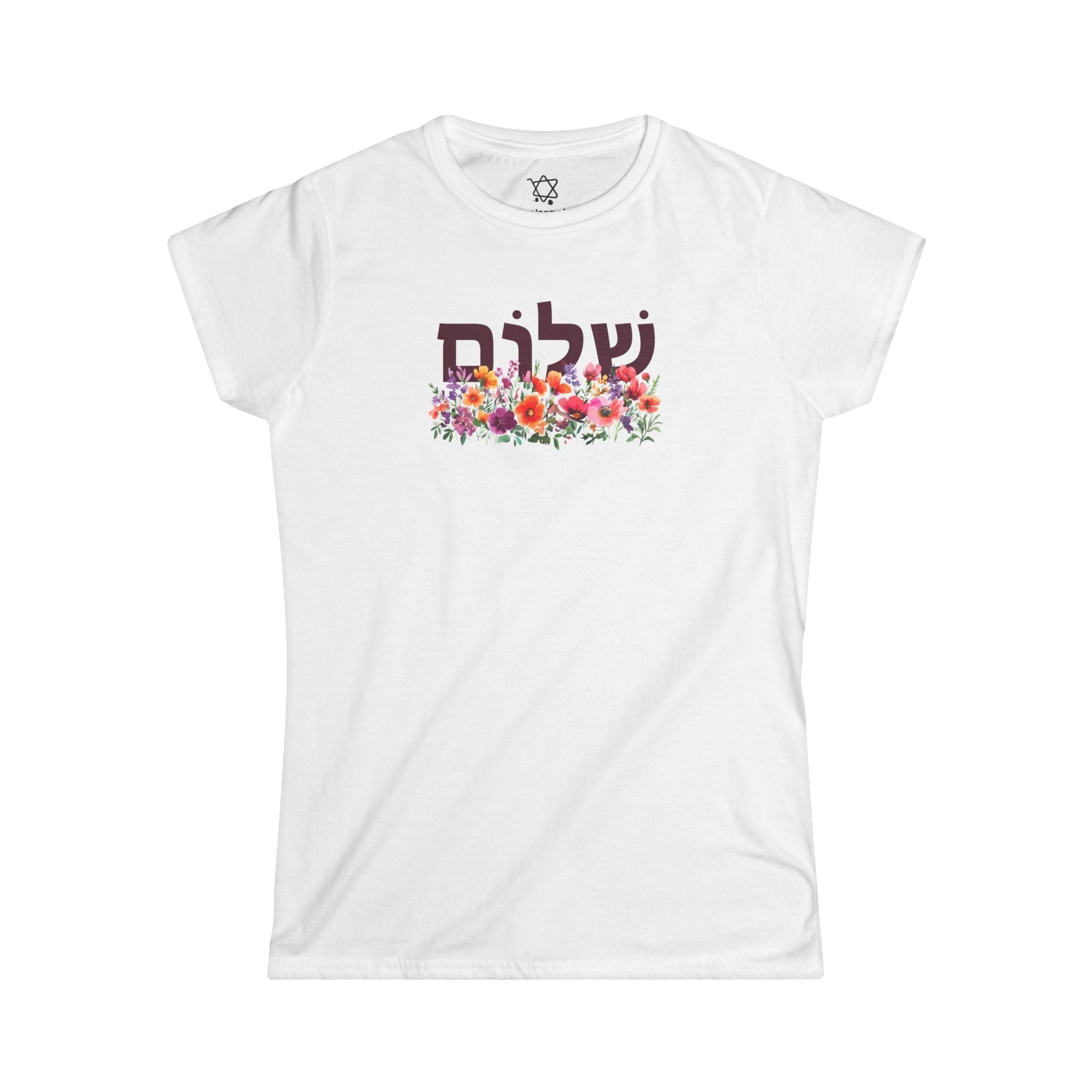 Shalom Flowers Women&#39;s T-Shirt - Shop Israel