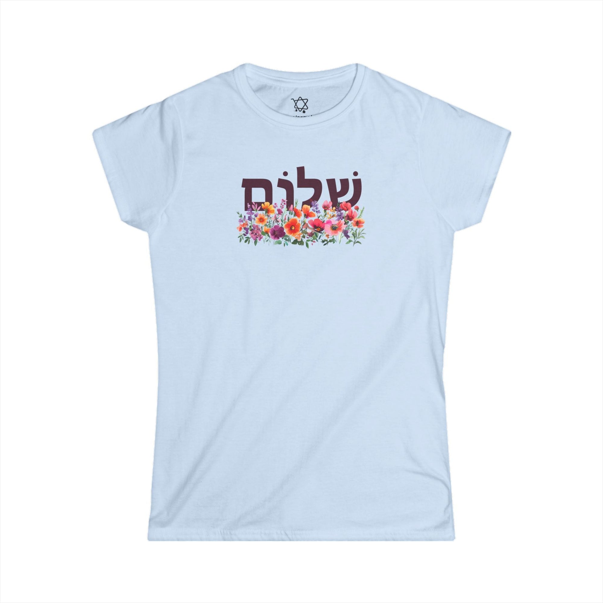Shalom Flowers Women&#39;s T-Shirt - Shop Israel