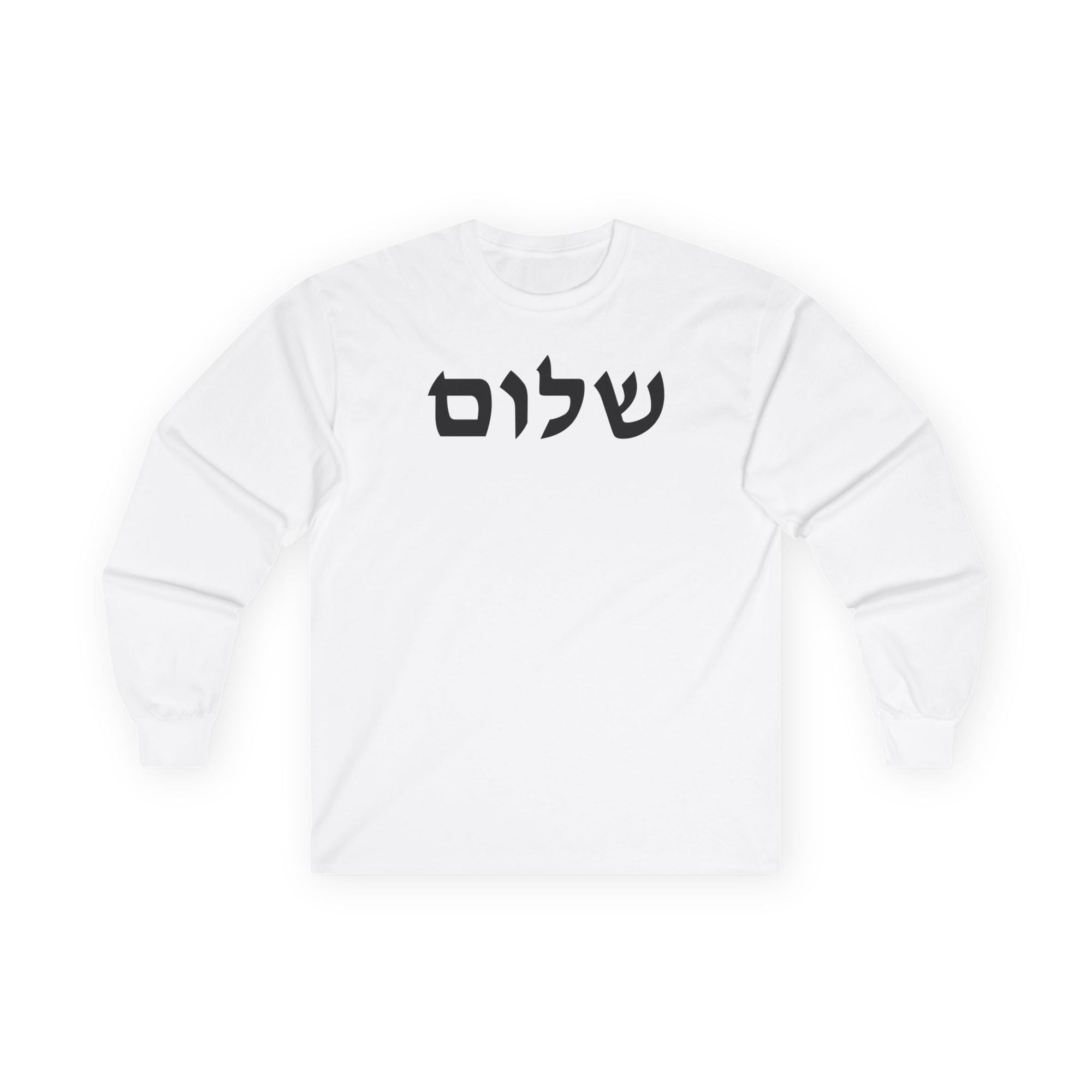 Shalom Long Sleeve T-Shirt - Shop Israel