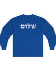 Shalom Long Sleeve T-Shirt - Shop Israel