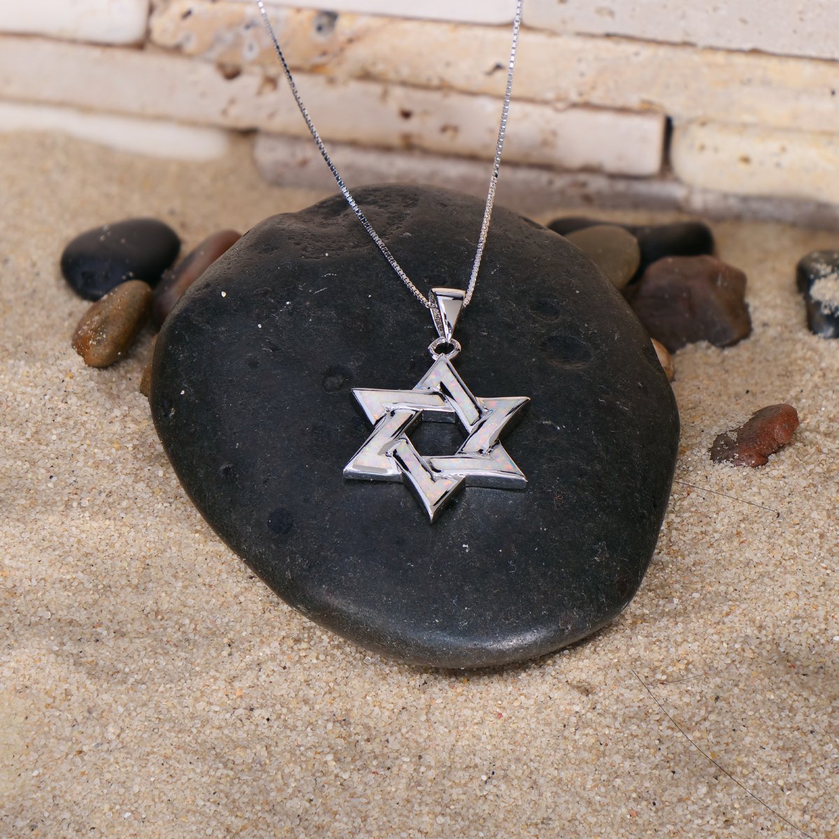 Shalom Star of David Necklace - Shop Israel