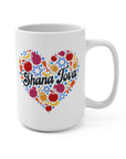 Shana Tova Heart Mug - Shop Israel