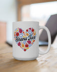 Shana Tova Heart Mug - Shop Israel