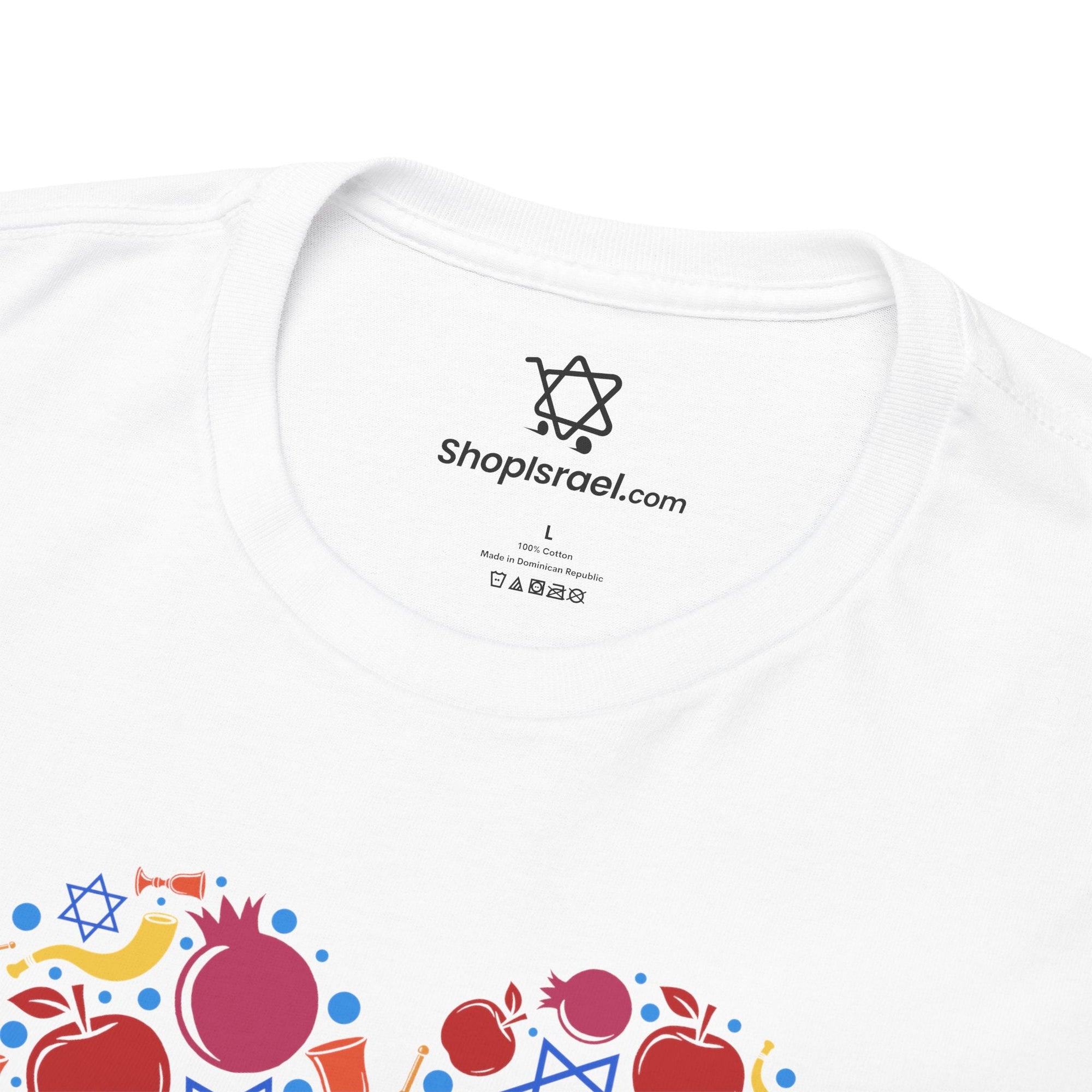 Shana Tova Heart T-Shirt - Shop Israel