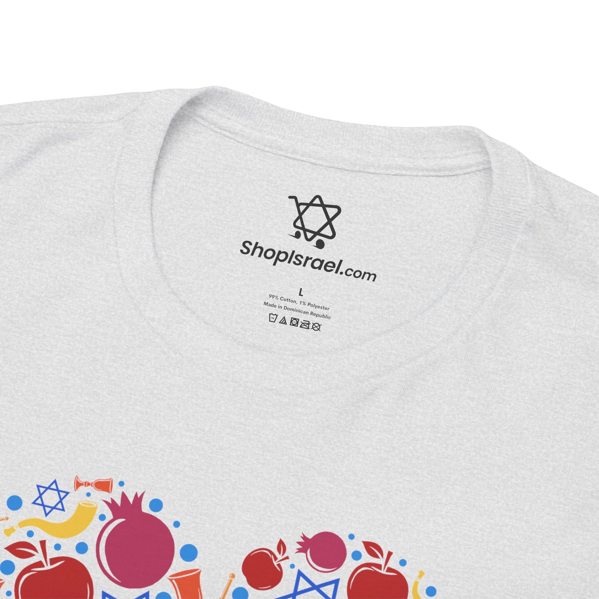 Shana Tova Heart T-Shirt - Shop Israel