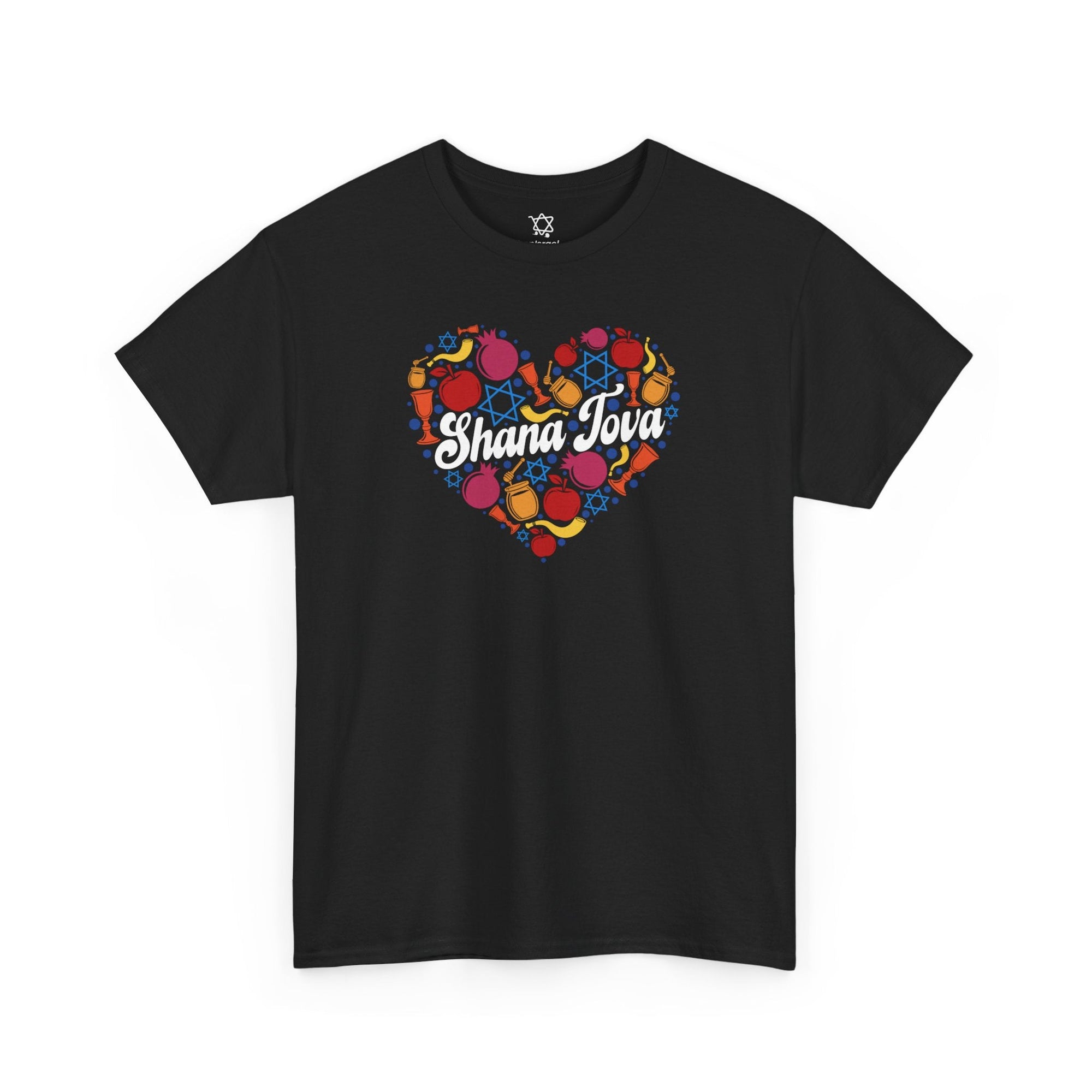 Shana Tova Heart T-Shirt - Shop Israel