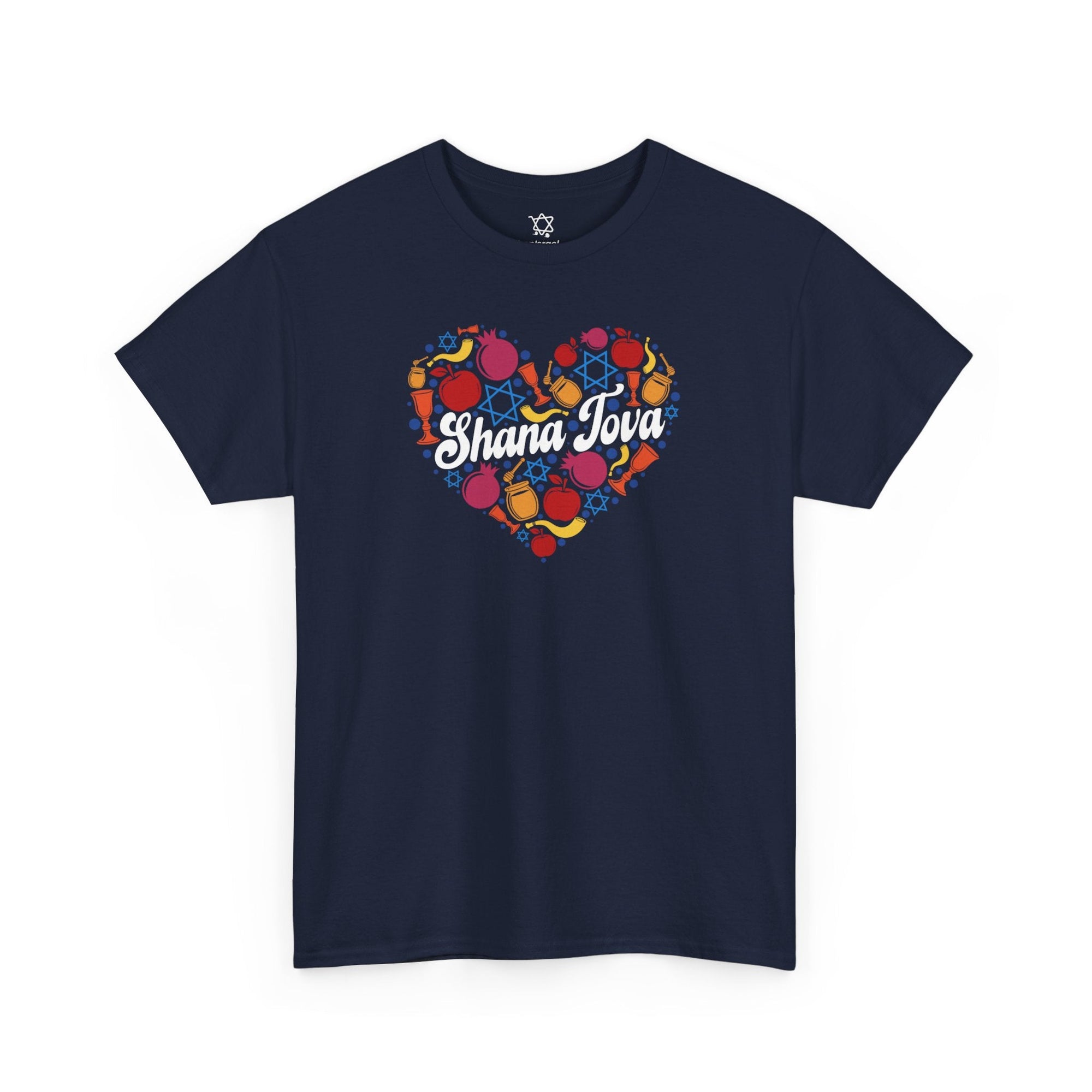 Shana Tova Heart T-Shirt - Shop Israel