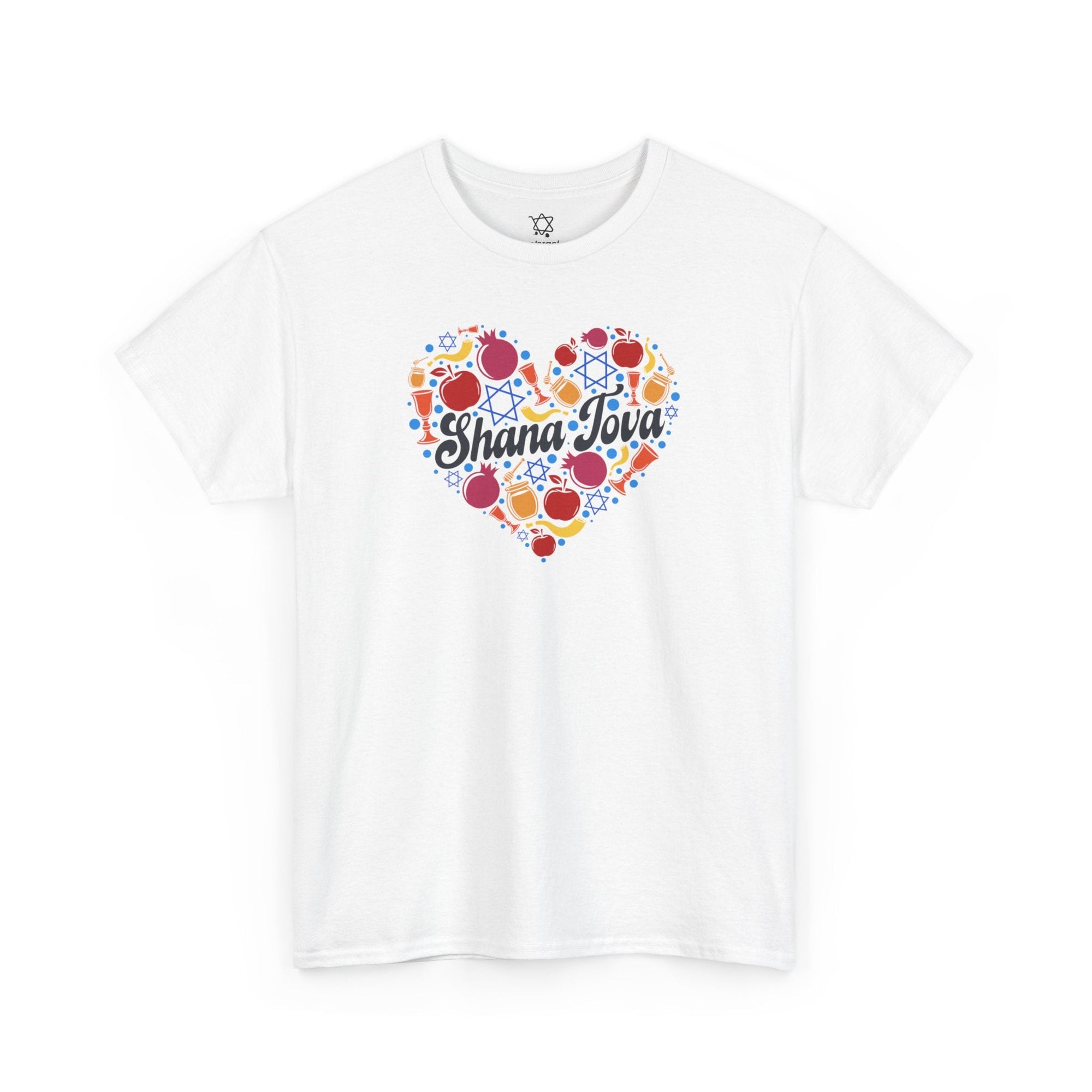 Shana Tova Heart T-Shirt - Shop Israel