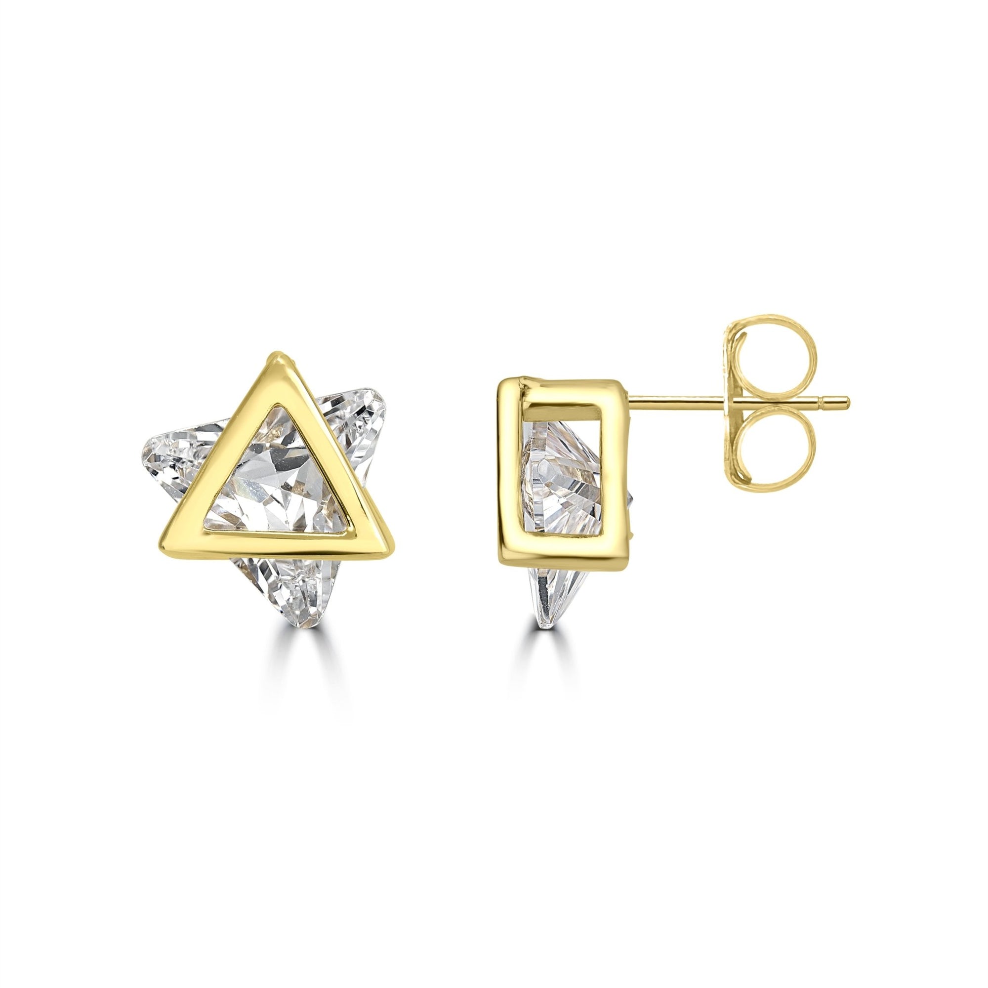 Star of David Elegant Stud Earrings - Shop Israel