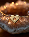 Star of David Heart Bracelet - Shop Israel
