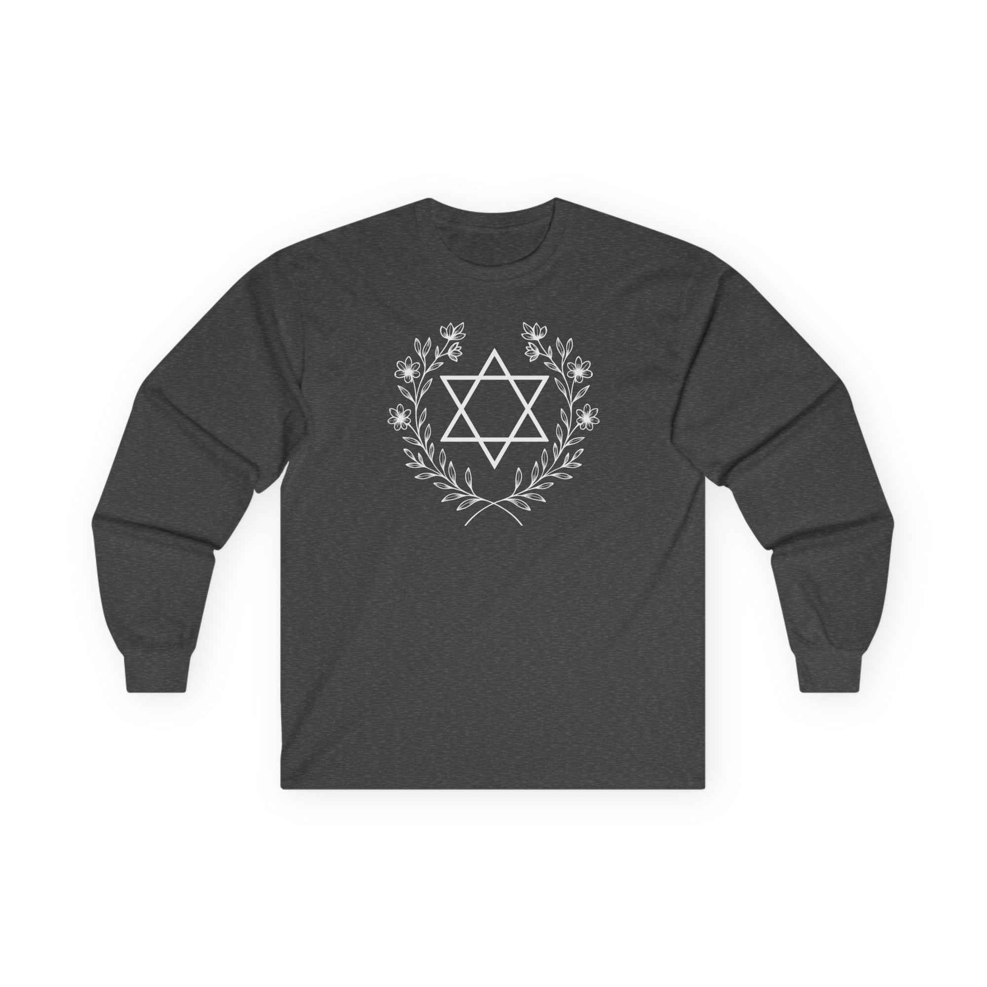 Star of David Long Sleeve T-Shirt - Shop Israel