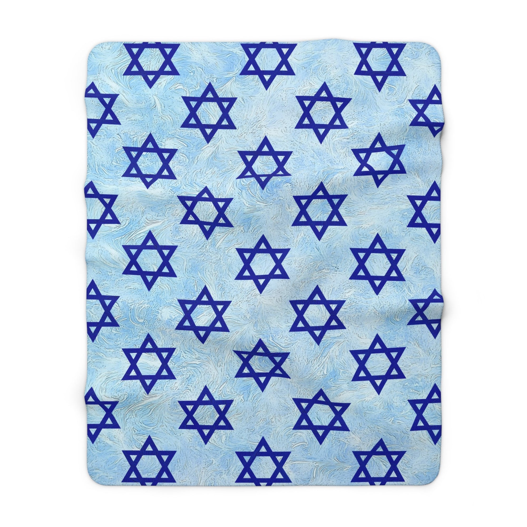 Star of David Sherpa Blanket - Shop Israel