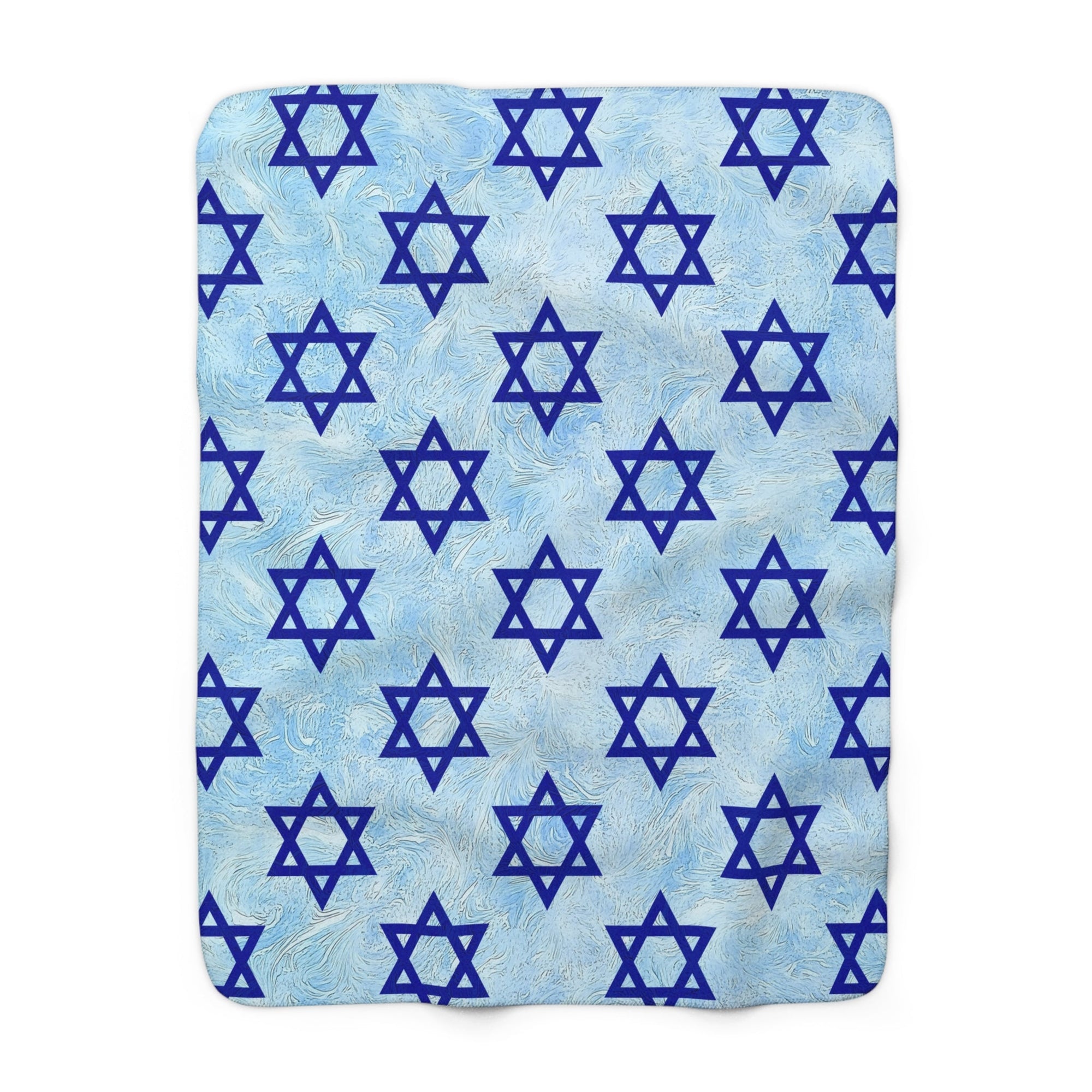 Star of David Sherpa Blanket - Shop Israel