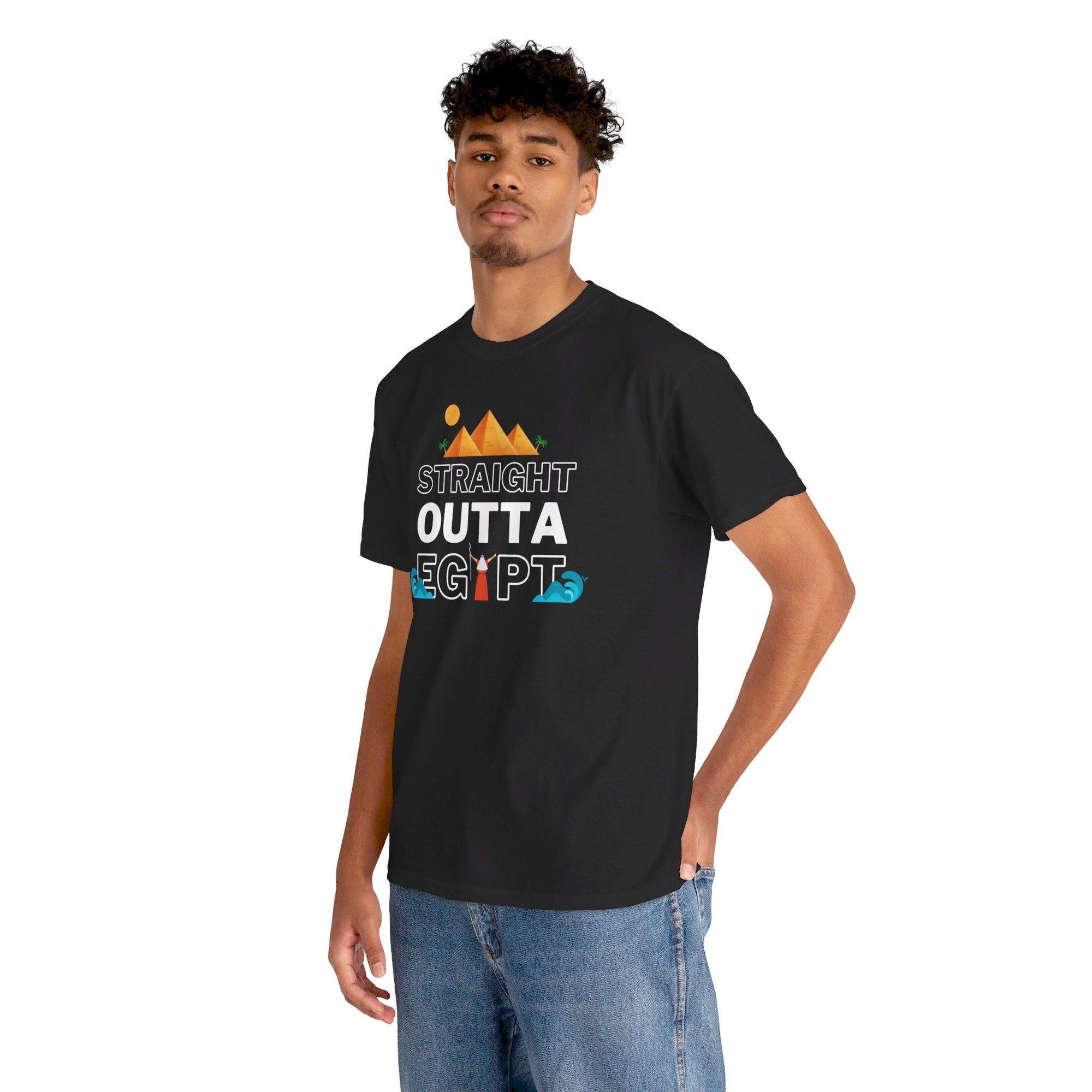 Straight Outta Egypt Passover T - Shirt - Shop Israel