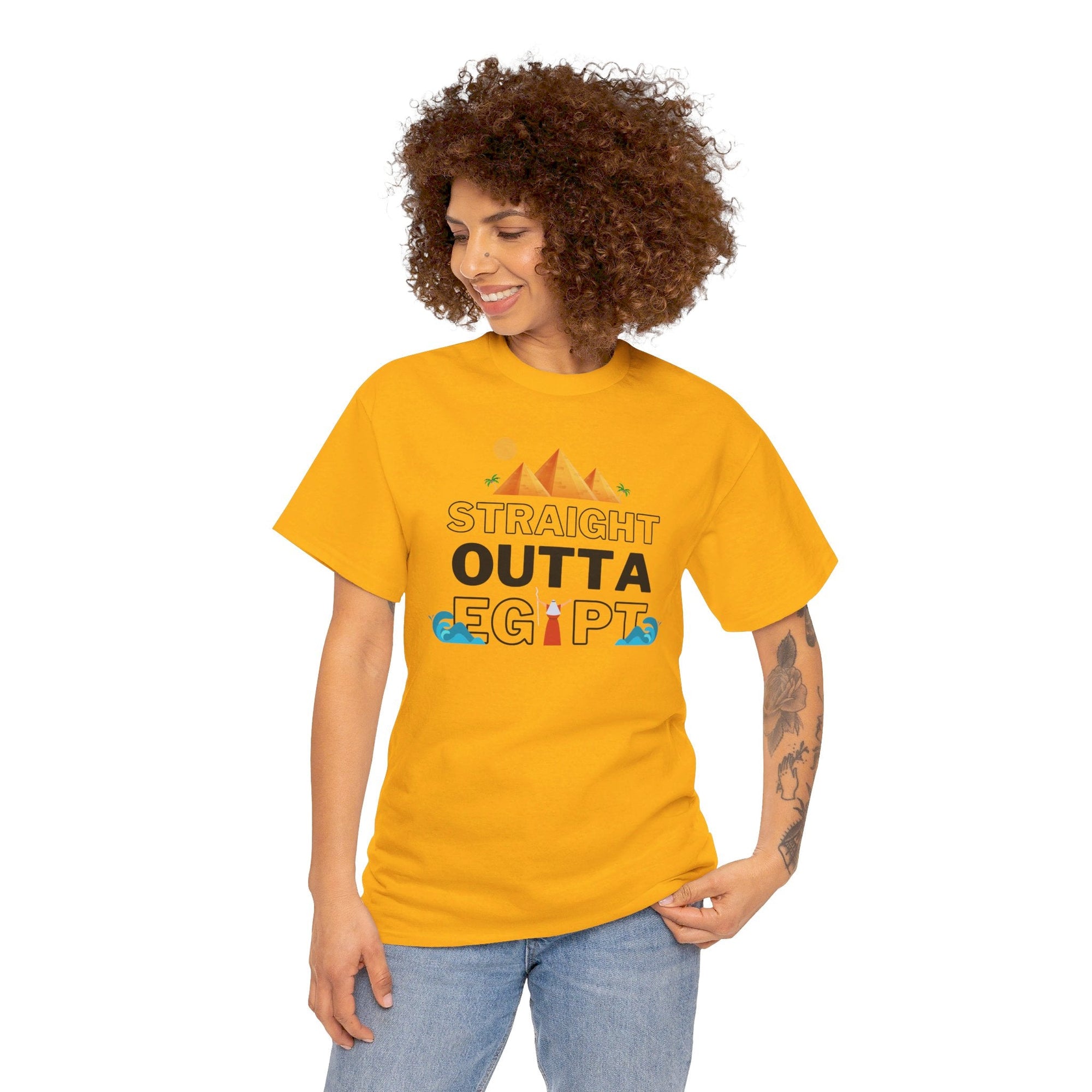 Straight Outta Egypt Passover T - Shirt - Shop Israel