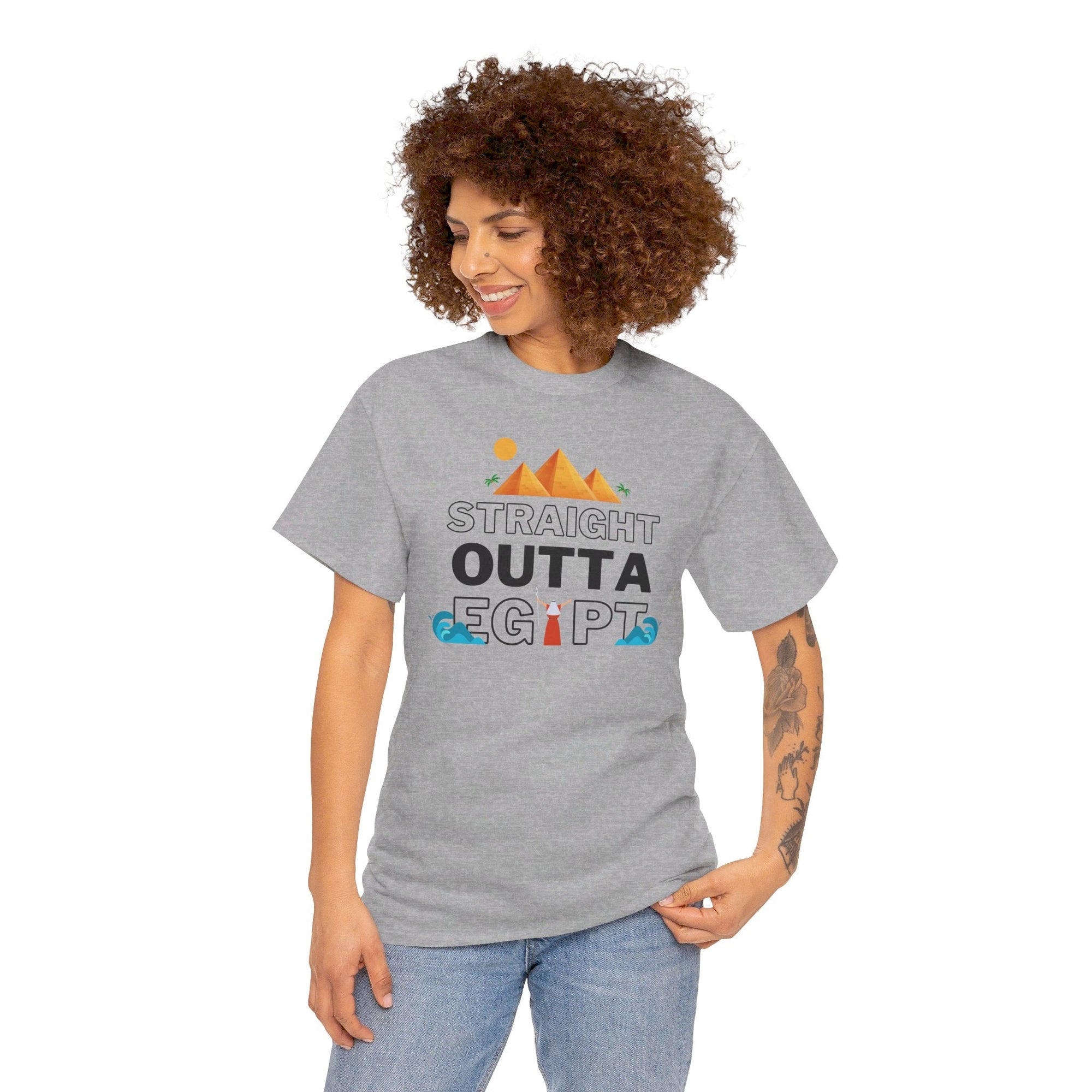 Straight Outta Egypt Passover T - Shirt - Shop Israel