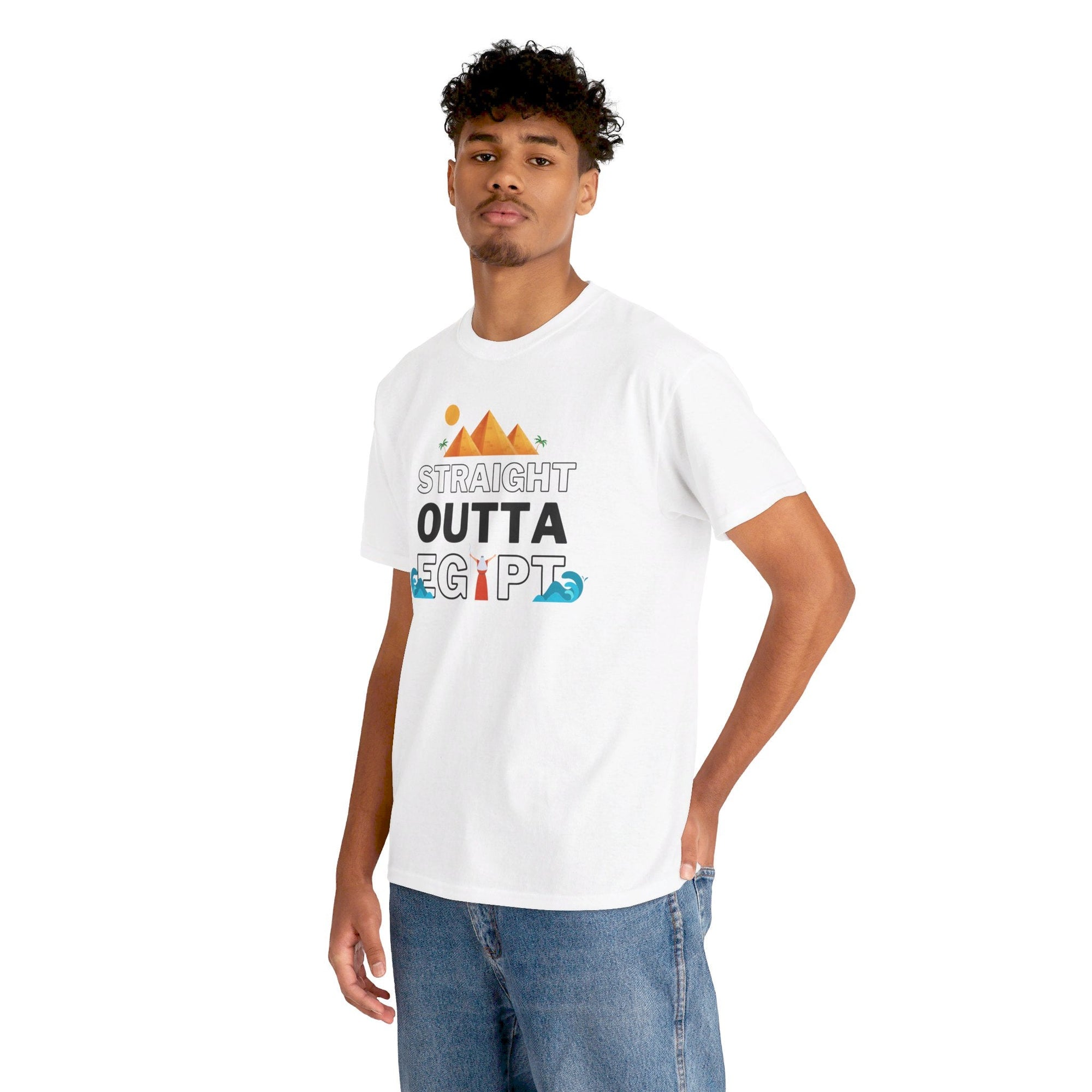 Straight Outta Egypt Passover T - Shirt - Shop Israel