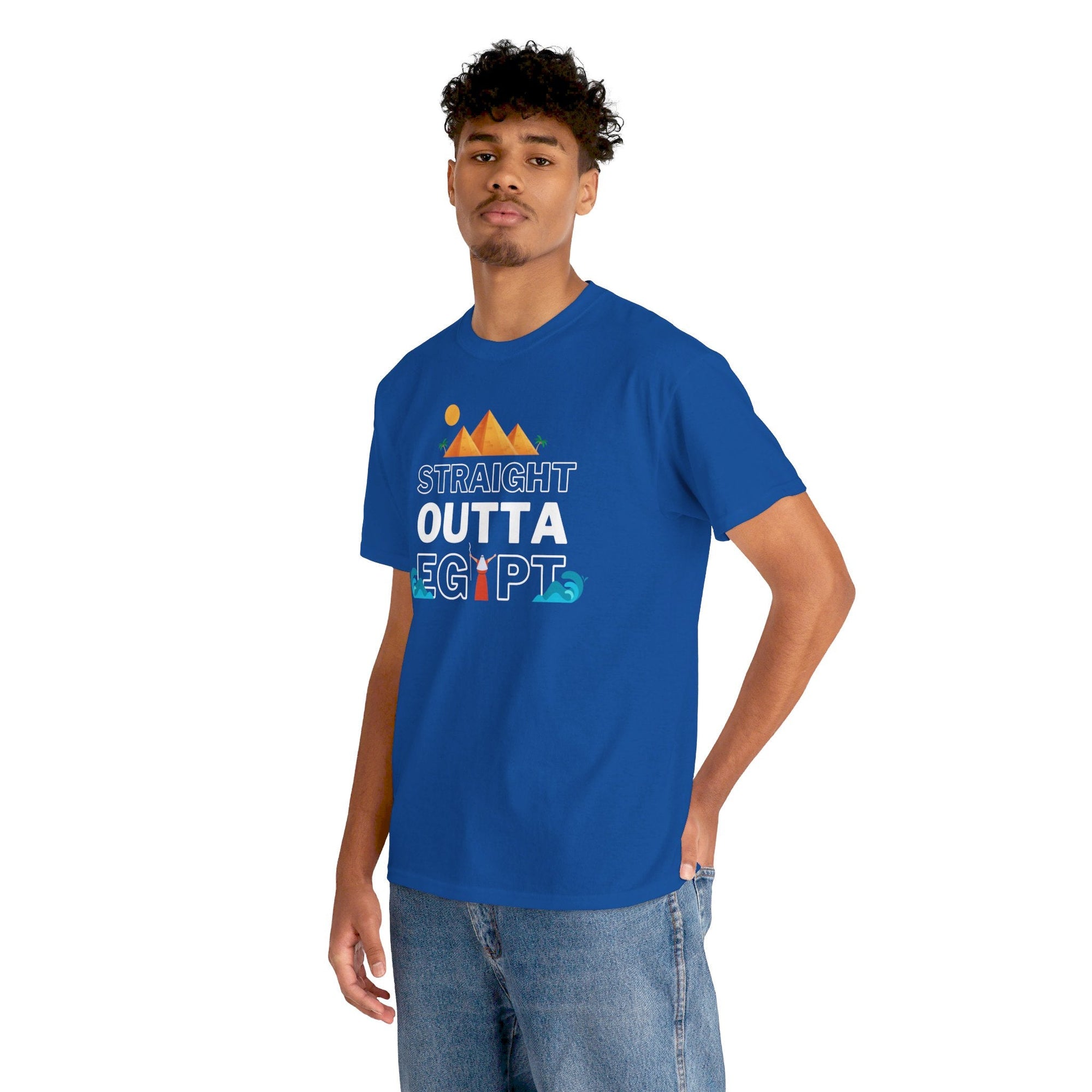 Straight Outta Egypt Passover T - Shirt - Shop Israel