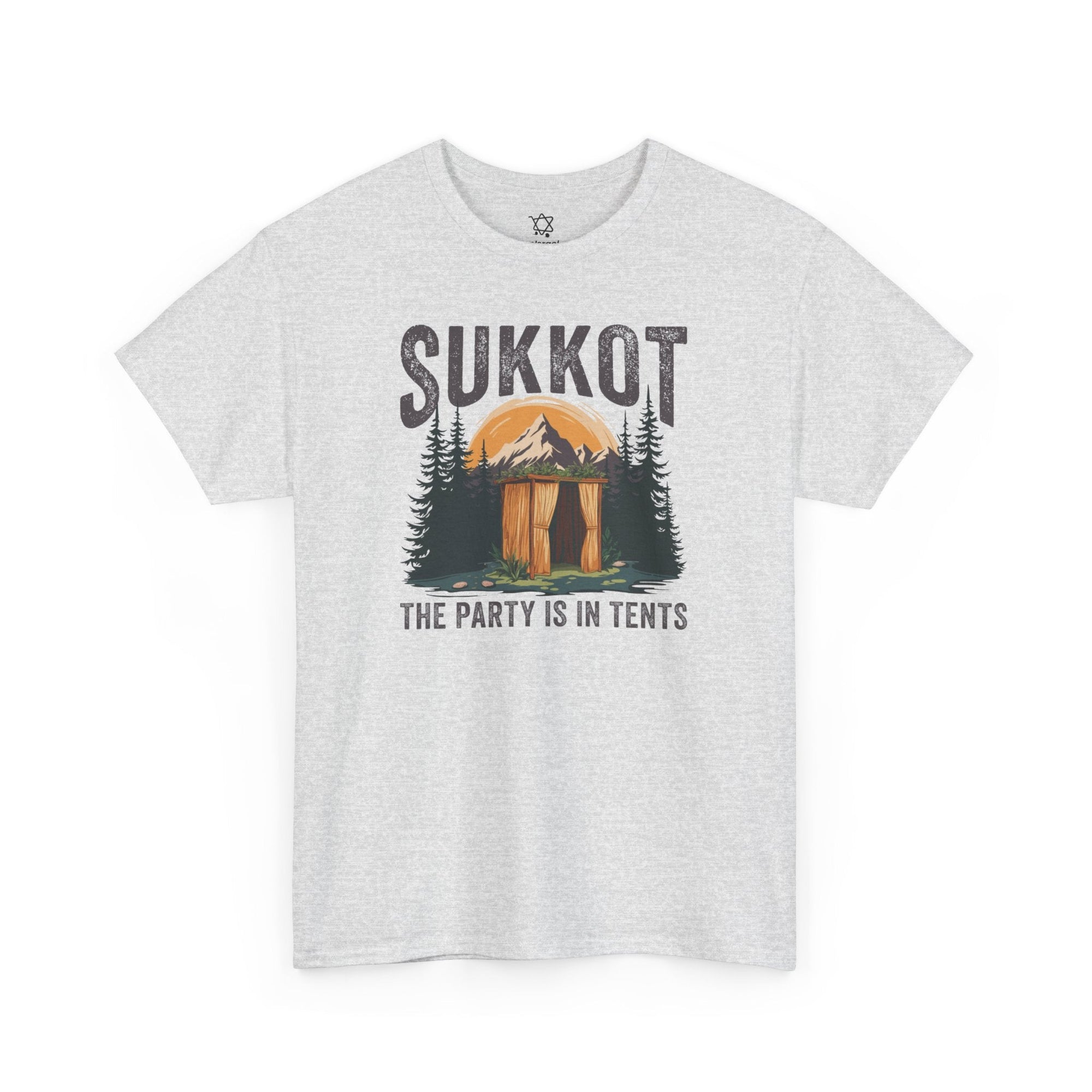 Sukkot In Tents T-Shirt - Shop Israel